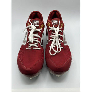 New Balance Men Metal Baseball Cleats D Red/White L3000MW4 NEW Size 16